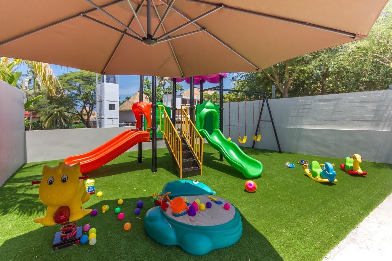 Kids-friendly resort near the beach